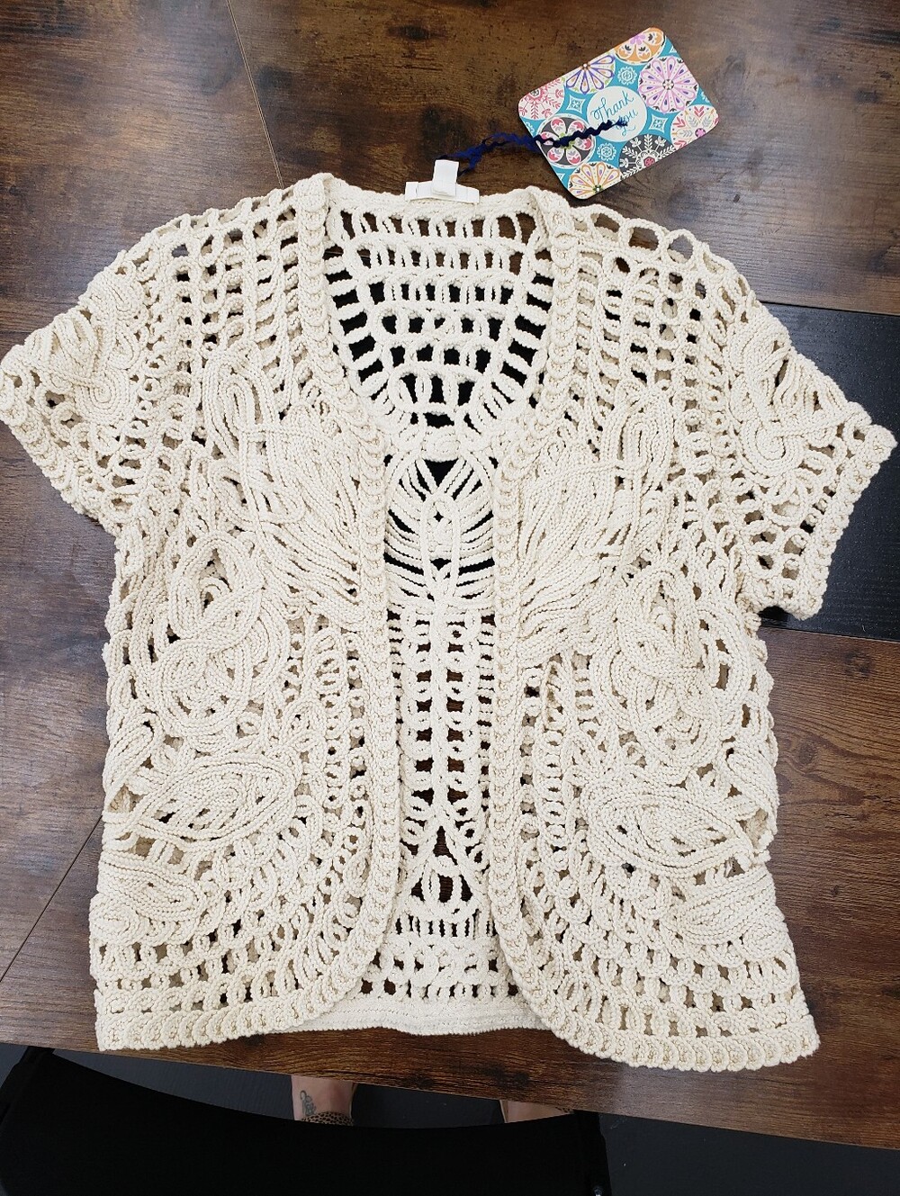 Thick Crochet Cardigan